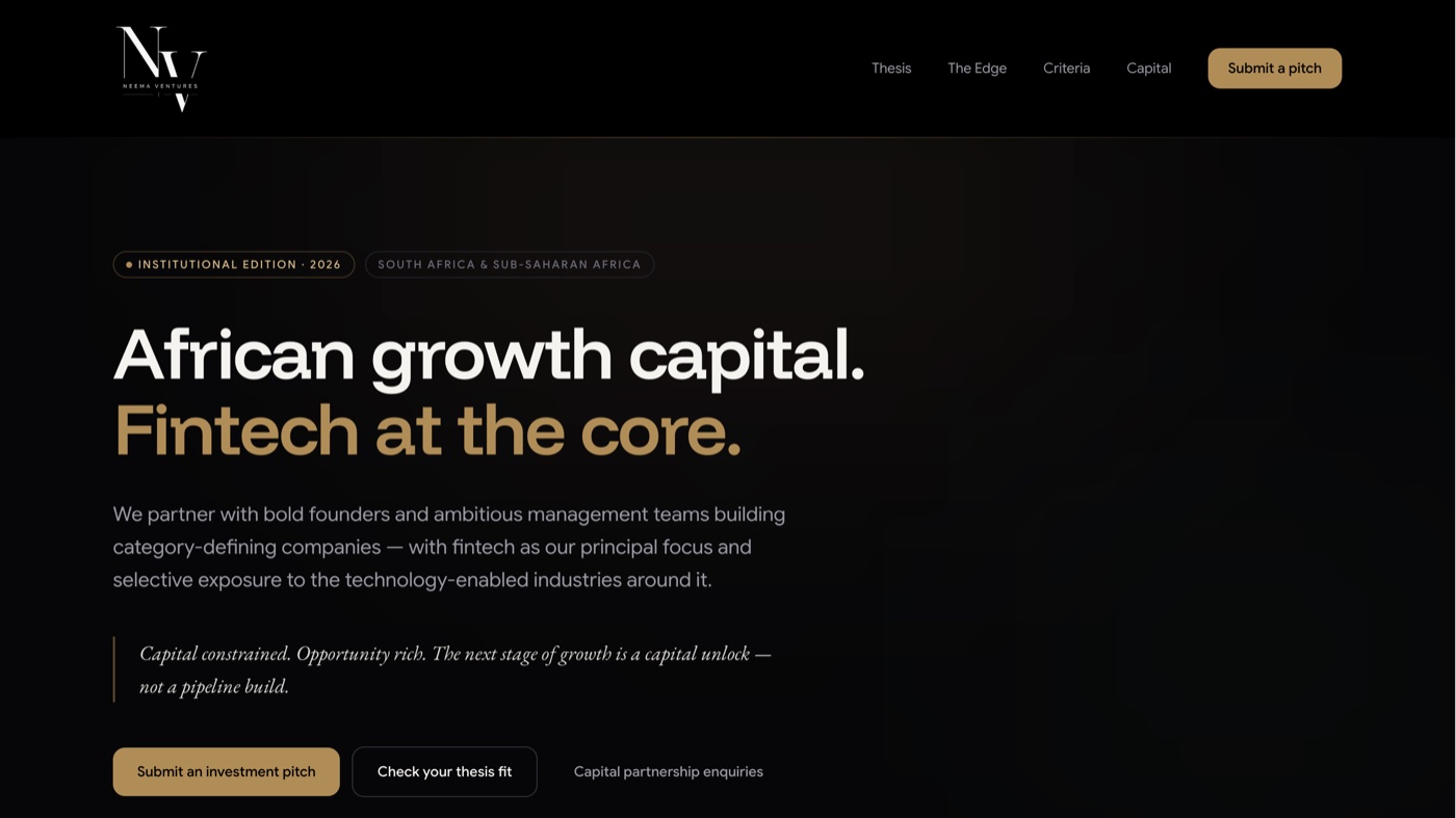 Neema Ventures project work